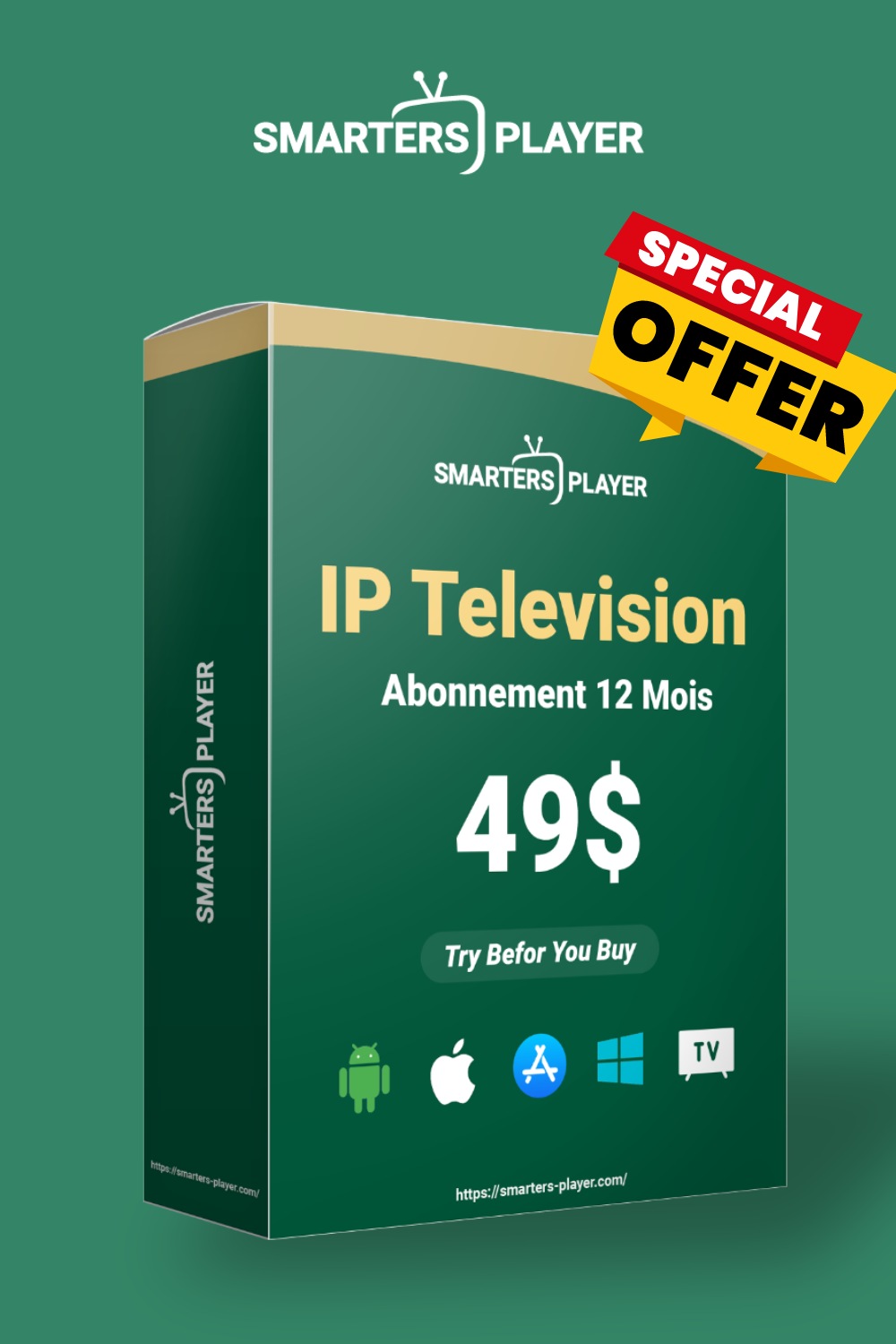 IPTV Smarters Pro Subscription – 12 Months for 2 Devices (South Africa ...