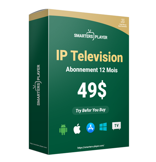 12 MONTH IPTV SMARTERS PRO SUBSCRIPTION | abonnement iptv smarters