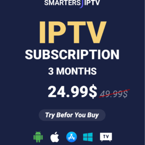 Abbonamento IPTV SMARTERS PRO | IPTV Italia