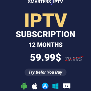 #1 IPTV Subscription for 1 Year - apollo group iptv