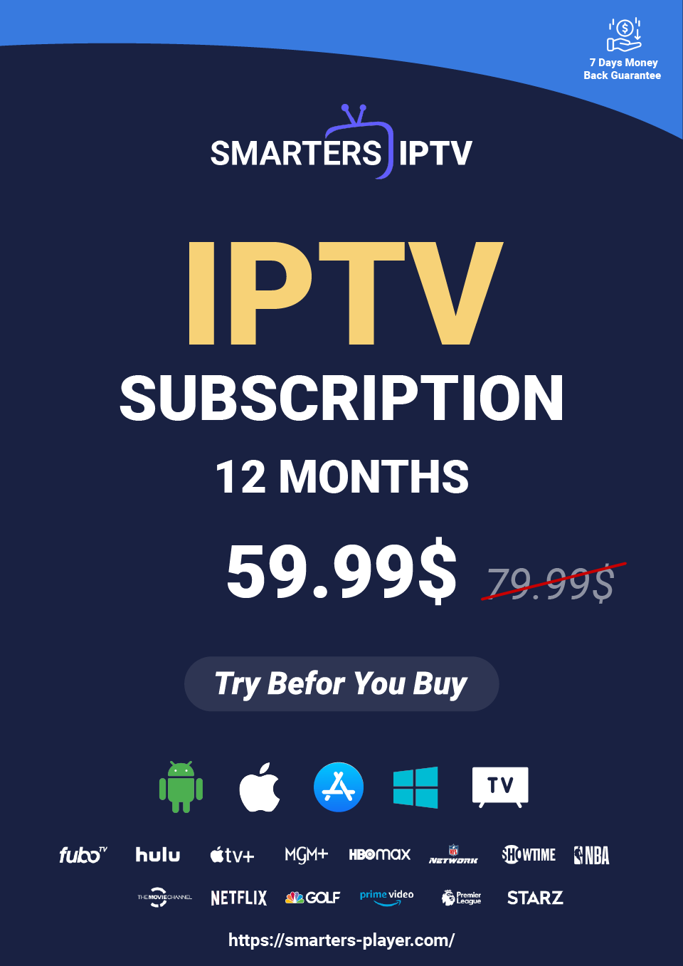 Renew Subscription - IPTV SMARTERS CODE
