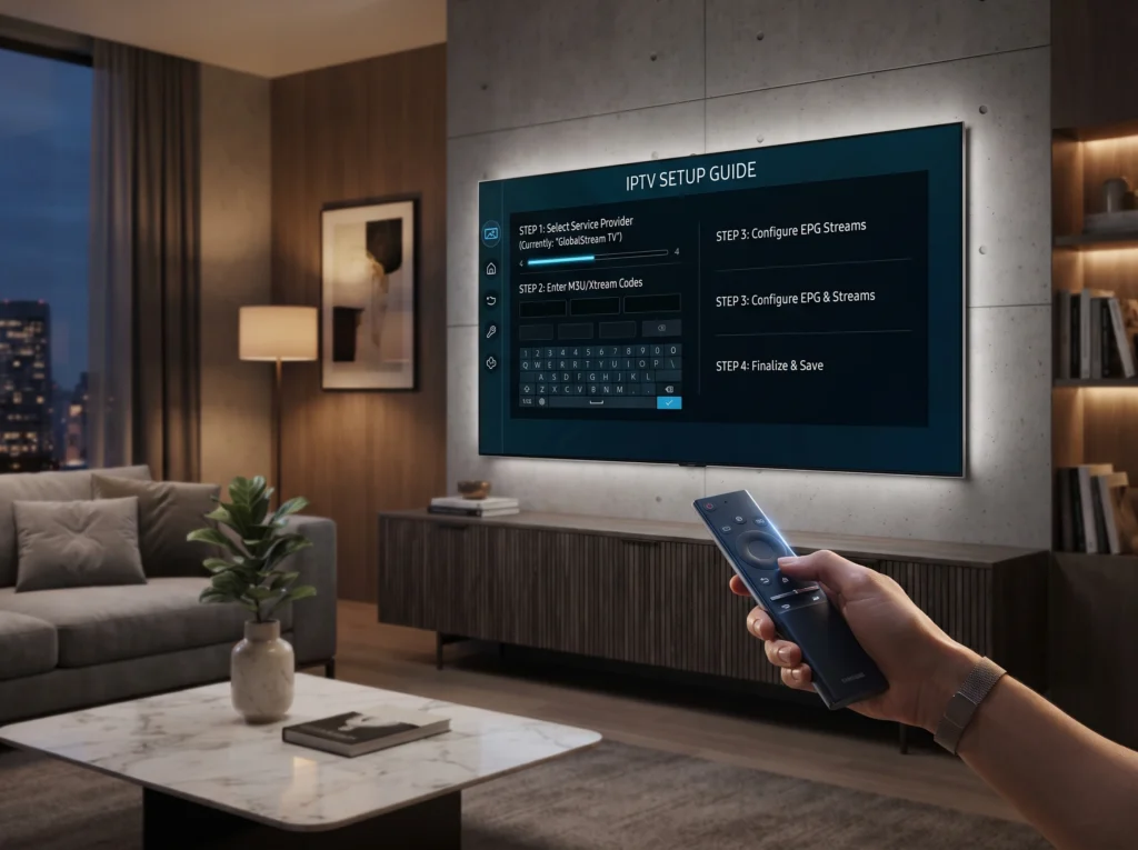 IPTV sur Samsung