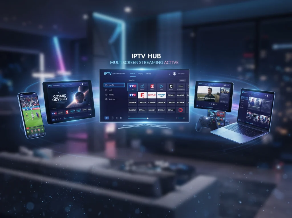 IPTV multi écrans