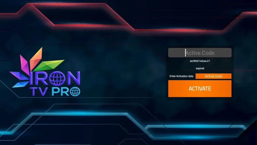 IRON TV PRO Abonnement IPTV 12 Mois